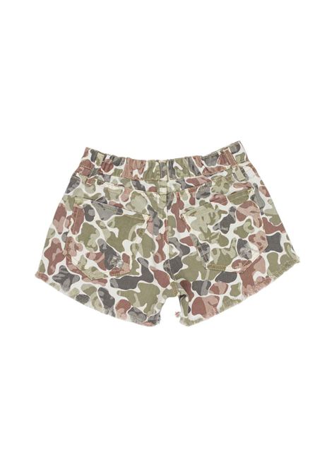 Shorts con applicazioni Lù-Lù BY MISS GRANT | LL4354MIMETICO